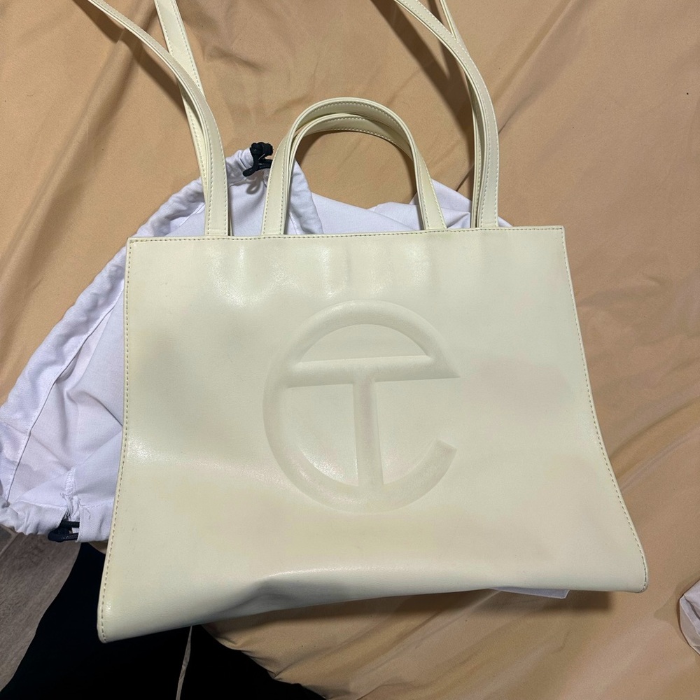 TELFAR light green bag